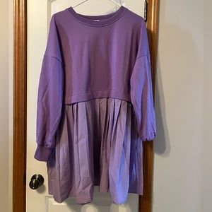 NWT Free People Inspired Eleanor Sweatshirt Dress